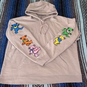 Grateful Dead Dancing Bear Hoodie